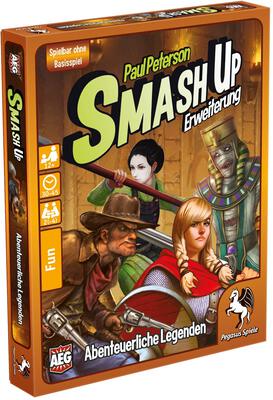 Alle Details zum Brettspiel Smash Up: Abenteuerliche Legenden (Erweiterung) und ähnlichen Spielen
