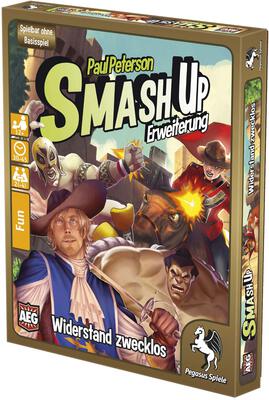 Alle Details zum Brettspiel Smash Up: Widerstand zwecklos (Erweiterung) und ähnlichen Spielen