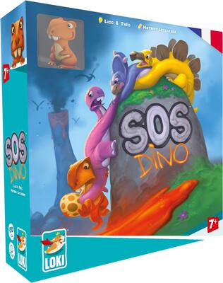 Alle Details zum Brettspiel SOS Dino und ähnlichen Spielen