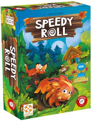 Alle Details zum Brettspiel Speedy Roll (Kinderspiel des Jahres 2020) und ähnlichen Spielen