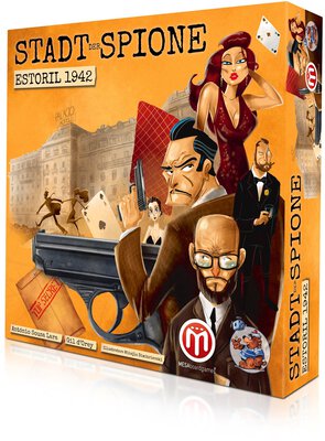 Alle Details zum Brettspiel Stadt der Spione: Estoril 1942 und ähnlichen Spielen