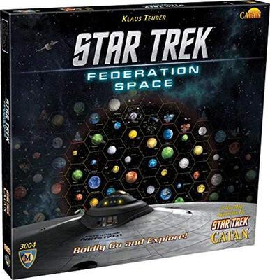 Alle Details zum Brettspiel Star Trek: Catan – Federation Space Map Set und ähnlichen Spielen