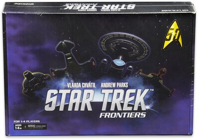Alle Details zum Brettspiel Star Trek: Frontiers und ähnlichen Spielen