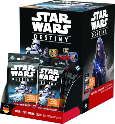 Alle Details zum Brettspiel Star Wars: Destiny – Geist der Rebellion Booster (Erweiterung) und ähnlichen Spielen