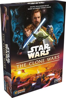 Alle Details zum Brettspiel Star Wars: The Clone Wars und ähnlichen Spielen