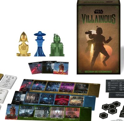 Alle Details zum Brettspiel Star Wars Villainous: Abschaum und Verkommenheit und ähnlichen Spielen