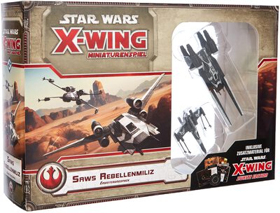 Alle Details zum Brettspiel Star Wars: X-Wing Miniaturen-Spiel – Saws Rebellenmiliz (Erweiterung) und ähnlichen Spielen