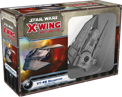 Alle Details zum Brettspiel Star Wars: X-Wing Miniaturen-Spiel – VT-49 Decimator (Erweiterung) und ähnlichen Spielen