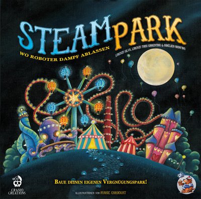 Alle Details zum Brettspiel Steam Park und ähnlichen Spielen