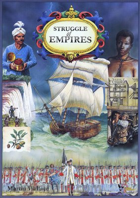 Alle Details zum Brettspiel Struggle of Empires und ähnlichen Spielen