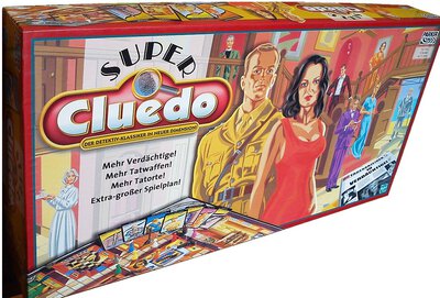 Alle Details zum Brettspiel Super Cluedo und ähnlichen Spielen