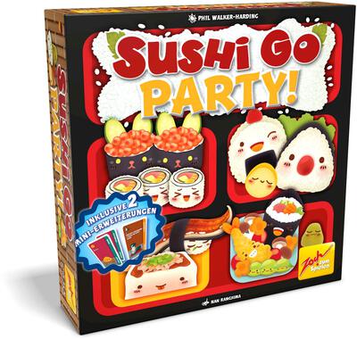 Alle Details zum Brettspiel Sushi Go Party! und ähnlichen Spielen