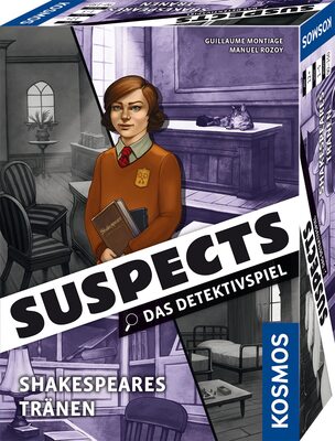 Alle Details zum Brettspiel Suspects: Shakespeares Tränen und ähnlichen Spielen