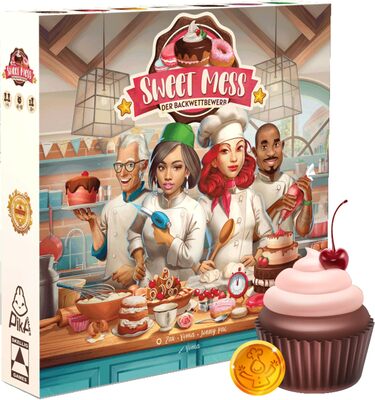 Alle Details zum Brettspiel Sweet Mess: Der Backwettbewerb und ähnlichen Spielen