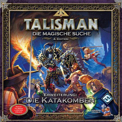 Alle Details zum Brettspiel Talisman: Die Katakomben (Erweiterung) und ähnlichen Spielen