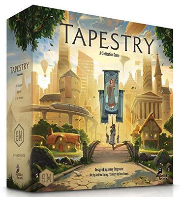 Alle Details zum Brettspiel Tapestry und ähnlichen Spielen
