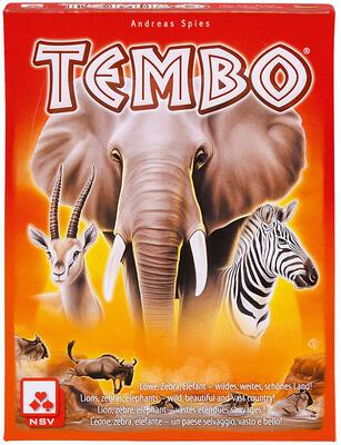 Alle Details zum Brettspiel Tembo und ähnlichen Spielen