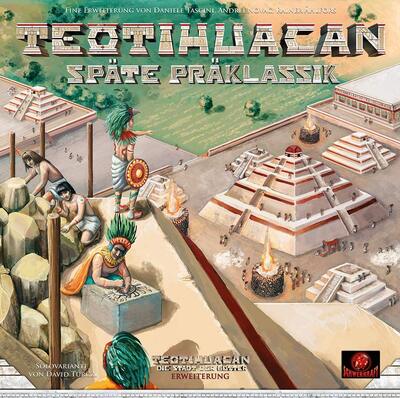 Alle Details zum Brettspiel Teotihuacan: Späte Präklassik (Erweiterung) und ähnlichen Spielen