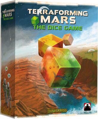 Alle Details zum Brettspiel Terraforming Mars: Das Würfelspiel und ähnlichen Spielen