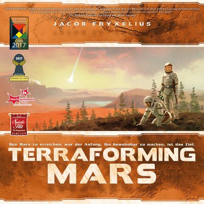 Alle Details zum Brettspiel Terraforming Mars (Deutscher Spielepreis 2017 Gewinner) und ähnlichen Spielen