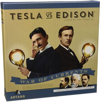 Alle Details zum Brettspiel Tesla vs. Edison: War of Currents und ähnlichen Spielen