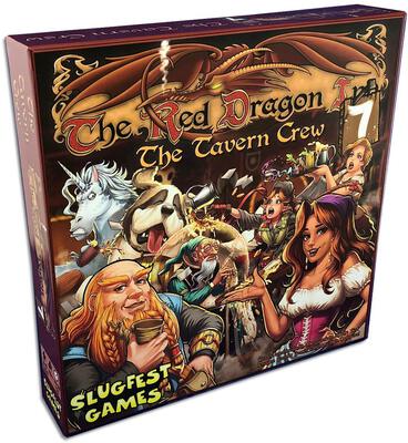 Alle Details zum Brettspiel The Red Dragon Inn 7: The Tavern Crew und ähnlichen Spielen