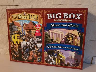 Alle Details zum Brettspiel Thurn und Taxis Big Box und ähnlichen Spielen
