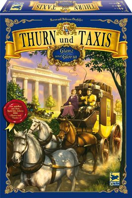 Alle Details zum Brettspiel Thurn und Taxis: Glanz und Gloria (Erweiterung) und ähnlichen Spielen