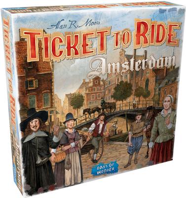 Alle Details zum Brettspiel Ticket to Ride: Amsterdam und ähnlichen Spielen