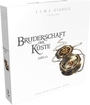 Alle Details zum Brettspiel T.I.M.E Stories: Bruderschaft der Küste (Erweiterung) und ähnlichen Spielen