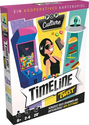 Alle Details zum Brettspiel Timeline Twist: Pop Culture und ähnlichen Spielen