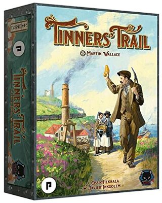 Alle Details zum Brettspiel Tinners' Trail (2021er Version) und ähnlichen Spielen