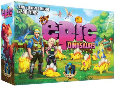 Alle Details zum Brettspiel Tiny Epic Dinosaurs und ähnlichen Spielen