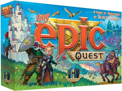 Alle Details zum Brettspiel Tiny Epic Quest und ähnlichen Spielen