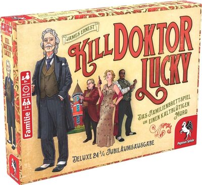 Alle Details zum Brettspiel Tötet Doktor Lucky / Kill Doctor Lucky und ähnlichen Spielen