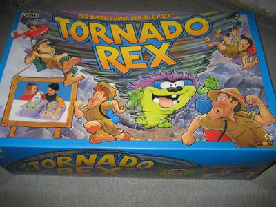 Alle Details zum Brettspiel Tornado Rex und Ã¤hnlichen Spielen
