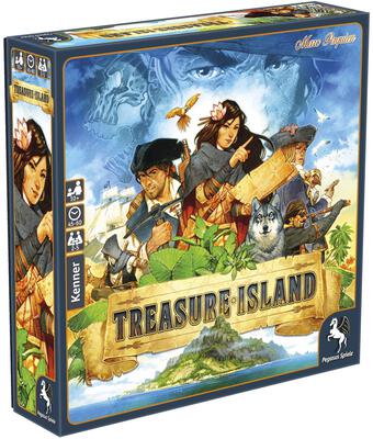 Alle Details zum Brettspiel Treasure Island und ähnlichen Spielen