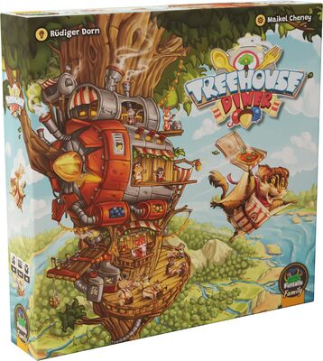 Alle Details zum Brettspiel Treehouse Diner und ähnlichen Spielen