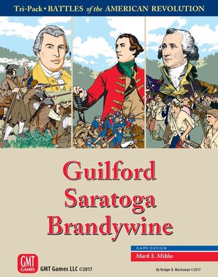 Alle Details zum Brettspiel Tri-Pack: Battles of the American Revolution – Guilford, Saratoga, Brandywine und ähnlichen Spielen