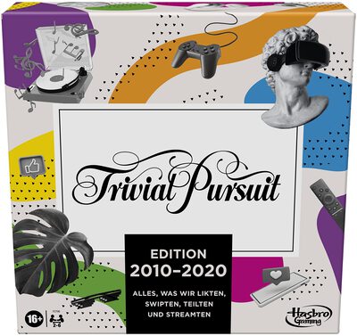 Alle Details zum Brettspiel Trivial Pursuit: Decades – 2010 to 2020 und ähnlichen Spielen