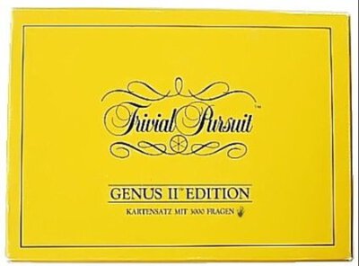 Alle Details zum Brettspiel Trivial Pursuit: Genus II Edition (Erweiterung) und ähnlichen Spielen