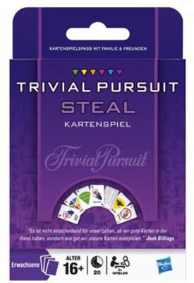 Alle Details zum Brettspiel Trivial Pursuit Steal Kartenspiel und ähnlichen Spielen