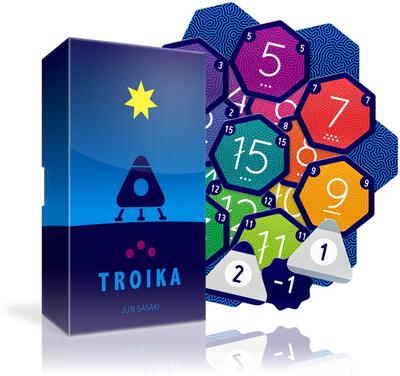 Alle Details zum Brettspiel Troika und ähnlichen Spielen