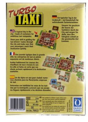 Alle Details zum Brettspiel Turbo Taxi / Flickwerk und Ã¤hnlichen Spielen