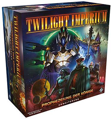 Alle Details zum Brettspiel Twilight Imperium: Prophezeiung der Könige (Erweiterung) und ähnlichen Spielen