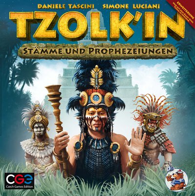 Alle Details zum Brettspiel Tzolk'in: Der Maya-Kalender – Stämme und Prophezeiungen (Erweiterung) und ähnlichen Spielen