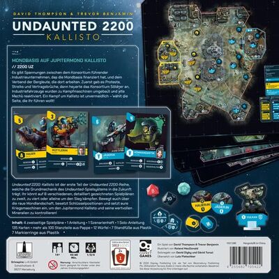 Alle Details zum Brettspiel Undaunted 2200: Kallisto und ähnlichen Spielen