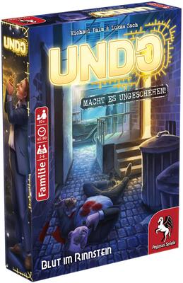 Alle Details zum Brettspiel UNDO: Blut im Rinnstein und ähnlichen Spielen