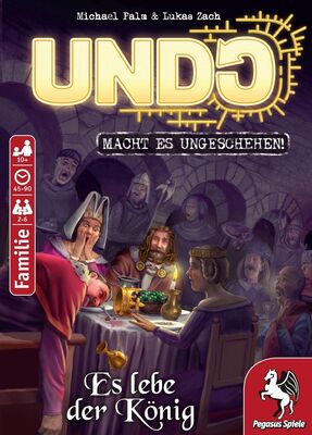 Alle Details zum Brettspiel UNDO: Es lebe der König und ähnlichen Spielen