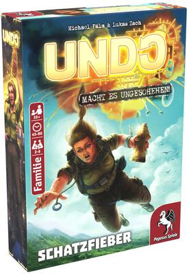 Alle Details zum Brettspiel UNDO: Schatzfieber und ähnlichen Spielen